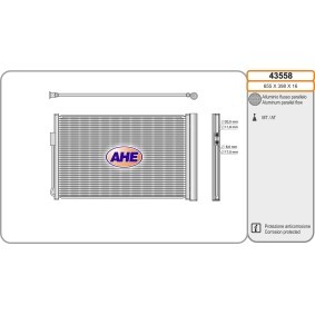 Klimakondensator 43558 von AHE günstig für 167,49 € online kaufen