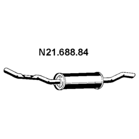 Endschalldämpfer 21.688.84 von EBERSPÄCHER günstig für 267,31 € online kaufen