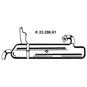 Katalysator 23.296.61 von EBERSPÄCHER günstig für 574,20 € online kaufen
