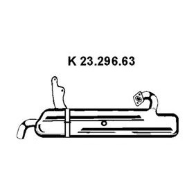 Katalysator 23.296.63 von EBERSPÄCHER günstig für 519,46 € online kaufen