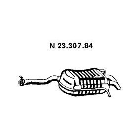 Endschalldämpfer 23.307.84 von EBERSPÄCHER günstig für 296,73 € online kaufen