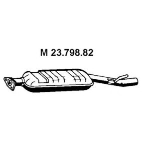 Mittelschalldämpfer 23.798.82 von EBERSPÄCHER günstig für 147,89 € online kaufen