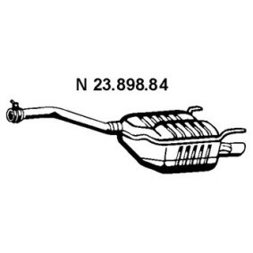 Endschalldämpfer 23.898.84 von EBERSPÄCHER günstig für 249,01 € online kaufen