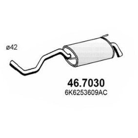 Endschalldämpfer 46.7030 von ASSO günstig für 146,75 € online kaufen