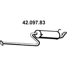 Endschalldämpfer 42.097.83 von EBERSPÄCHER günstig für 207,38 € online kaufen