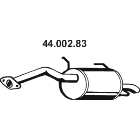Endschalldämpfer 44.002.83 von EBERSPÄCHER günstig für 90,13 € online kaufen