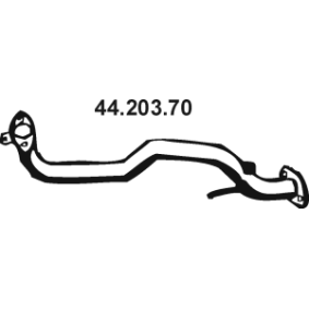 Abgasrohr 44.203.70 von EBERSPÄCHER günstig für 107,24 € online kaufen