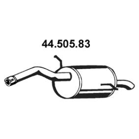 Endschalldämpfer 44.505.83 von EBERSPÄCHER günstig für 105,38 € online kaufen