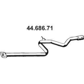 Abgasrohr 44.686.71 von EBERSPÄCHER günstig für 55,27 € online kaufen