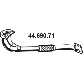 Abgasrohr 44.690.71 von EBERSPÄCHER günstig für 167,26 € online kaufen