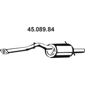 Endschalldämpfer für SUBARU von EBERSPÄCHER