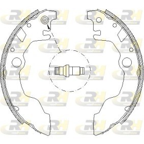 Bremsbackensatz 4661.00 von ROADHOUSE günstig für 28,03 € online kaufen
