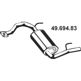Endschalldämpfer 49.694.83 von EBERSPÄCHER günstig für 161,30 € online kaufen
