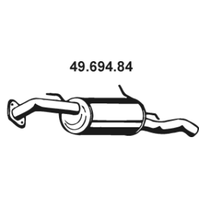 Endschalldämpfer 49.694.84 von EBERSPÄCHER günstig für 159,86 € online kaufen