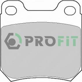 Achetez des Plaquettes de frein PROFIT 5000-0973 à prix pour 14,31 €