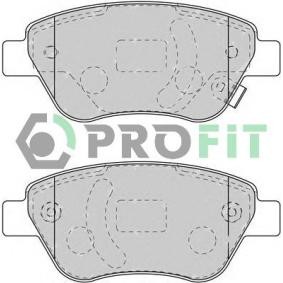 Achetez des Plaquettes de frein PROFIT 5000-1920 C à prix pour 26,11 €