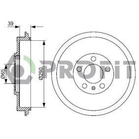 Achetez des Tambour de frein PROFIT 5020-0078 à prix pour 30,60 €