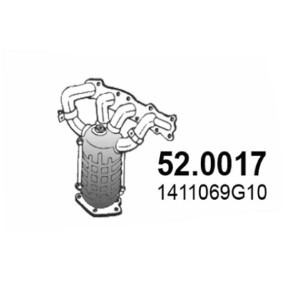 Katalysator für SUZUKI von ASSO