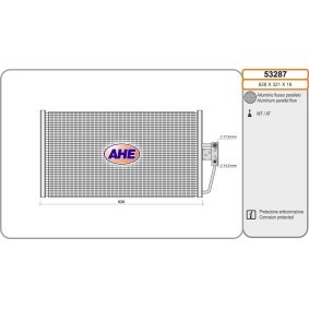 Klimakondensator 53287 von AHE günstig für 213,58 € online kaufen