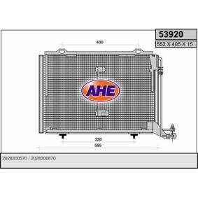 Klimakondensator 53920 von AHE günstig für 108,99 € online kaufen