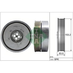 Riemenscheibe, Kurbelwelle 544 0502 10 von INA günstig für 112,67 € online kaufen