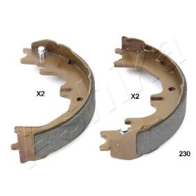 Compre Jogo de maxilas de travão, travão de estacionamento da ASHIKA 55-02-230 a um preço baixo por 34,26 €