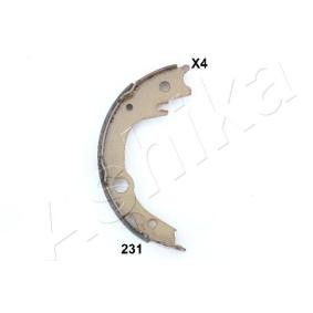 Compre Jogo de maxilas de travão, travão de estacionamento da ASHIKA 55-02-231 a um preço baixo por 32,56 €