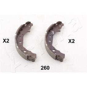 Compre Jogo de maxilas de travão da ASHIKA 55-02-260 a um preço baixo por 20,02 €