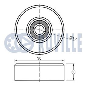 Rollensatz, Zahnriemen 5595353 von RUVILLE günstig für 38,18 € online kaufen
