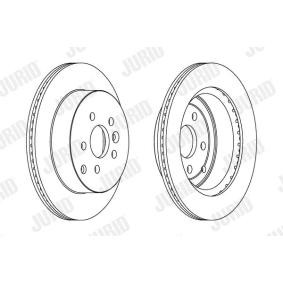 Bremsscheibe 563088JC von JURID günstig für 52,66 € online kaufen