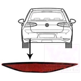 Rückstrahler für VW von VAN WEZEL