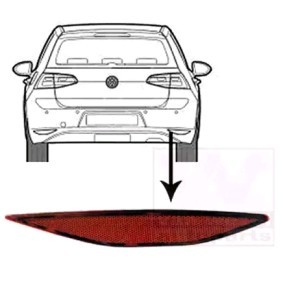 Rückstrahler für VW von VAN WEZEL