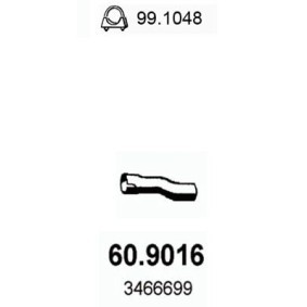 Compre Tubo de escape da ASSO 60.9016 a um preço baixo por 66,12 €
