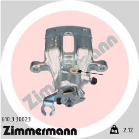 Kjøp Bremsecaliper av ZIMMERMANN 610.3.30023 til den lave prisen 1611,18 NOK