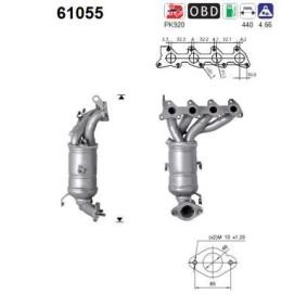 Katalysator 61055 von AS günstig für 257,71 € online kaufen
