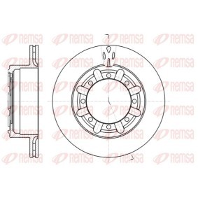 Achetez des Disque de frein KAWE 61170 10 à prix pour 57,41 €