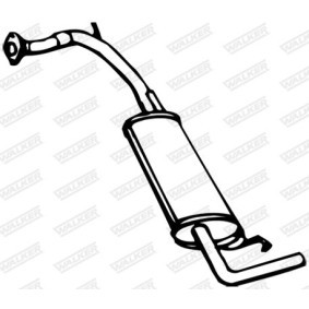 Compre Silenciador de escape de WALKER online para CRX I (AF, AS) a precios moderados