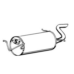 Compre Silenciador de escape de VEGAZ online para 626 III Station Wagon (GV) a precios moderados