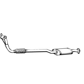 Compre Panela de escape dianteira de VEGAZ online para Carina II Sedan (_T17_) a preços moderados