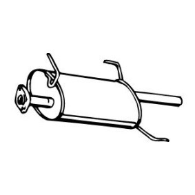 Compre Silenciador de escape de VEGAZ online para SUNNY III Traveller (Y10) a precios moderados