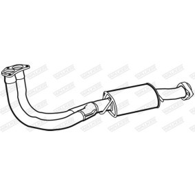 Compre Silenciador delantero de WALKER online para ESCORT IV Descapotable (ALF) a precios moderados