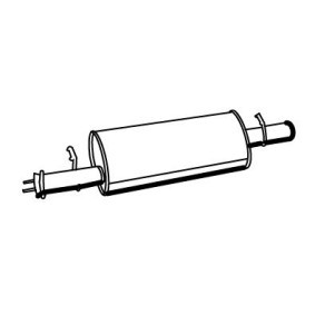 Mittelschalldämpfer MOS-247 von VEGAZ günstig für 157,04 € online kaufen
