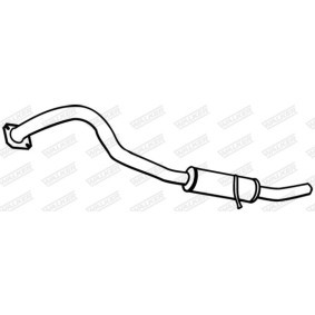 Compre Panela de escape traseira da WALKER 18647 a um preço baixo por 51,14 €