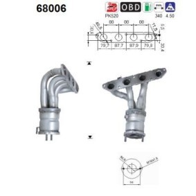 Katalysator 68006 von AS günstig für 437,57 € online kaufen