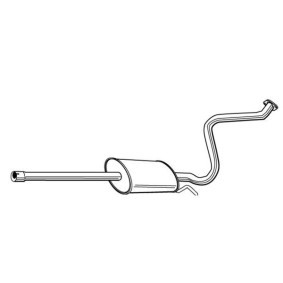 Mittelschalldämpfer HUS-155 von VEGAZ günstig für 115,02 € online kaufen