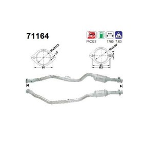 Katalysator 71164 von AS günstig für 301,47 € online kaufen