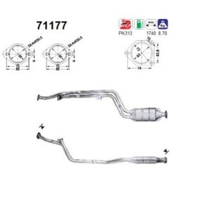 Katalysator 71177 von AS günstig für 381,63 € online kaufen