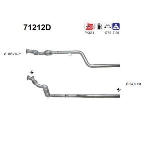 Katalysator 71212D von AS günstig für 413,88 € online kaufen