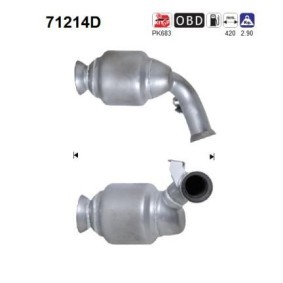 Katalysator 71214D von AS günstig für 375,38 € online kaufen