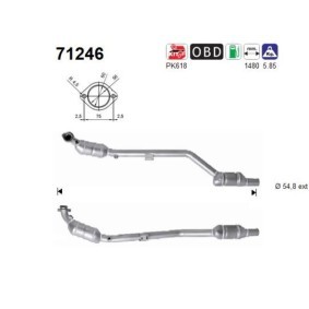 Katalysator 71246 von AS günstig für 501,33 € online kaufen
